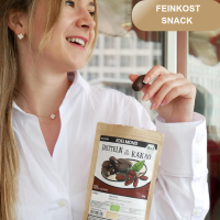 Bio Rohkost Dattel in 100% Schokolade Vegan 175 g