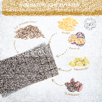 Mango-Roh-Schokolade. Bio, nur fruchteigener Zucker