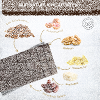 Walnuss-Blutorange; Nur Frucht Bio & Fair